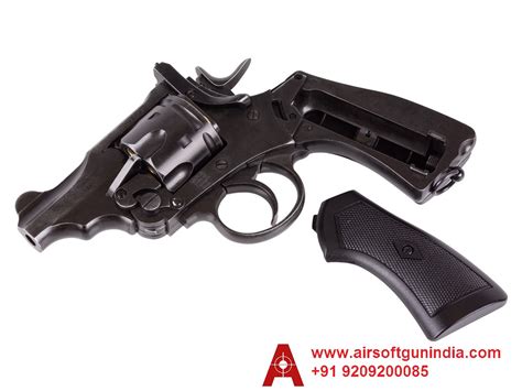 Authentic Webley Mkvi Co Pellet Revolver Now Available In India