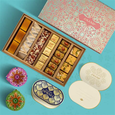 Buy Anand Assorted Festive Sweets Gift Box Authentic Indian Mithai Box