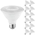 Luxrite Par Short Neck Led Light Bulbs W W Equivalent Lm K