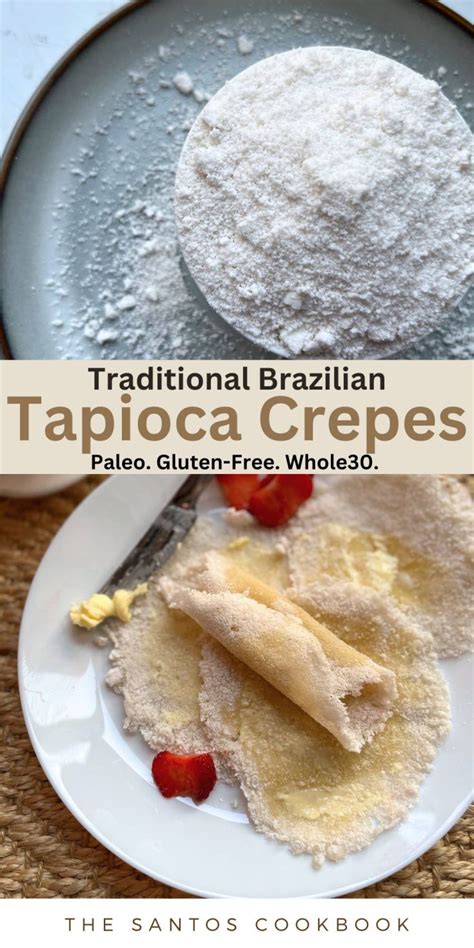 Traditional Brazilian Tapioca Crepes Gluten Free Paleo Vegan Aip