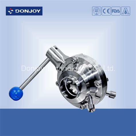 Diary Manual Weld Type Butterfly Valve With Pull Handle China Valve