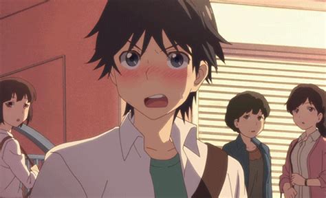 Aww Anime Shy Flustered Discover Share GIFs