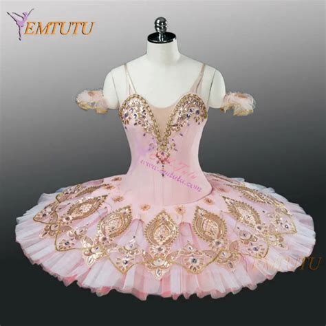 Buy Adult Professional Ballet Tutu Pink Gold Women