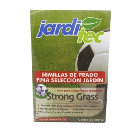 SEMILLAS DE PASTO STRONG GRAS JARDITEC 500 GR Anasac Ambiental