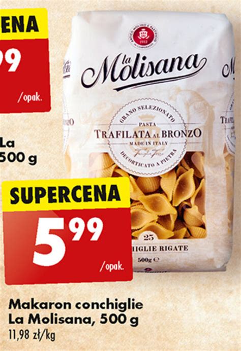 Promocja Makaron Conchiglie La Molisana G W Biedronka