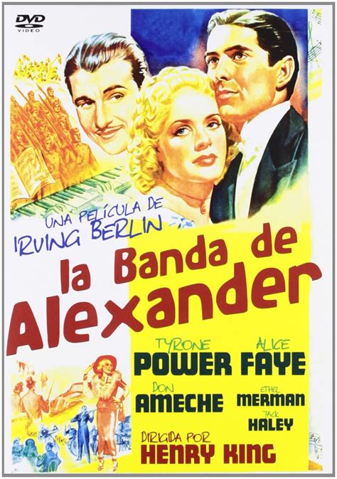 La Banda De Alexander Dvd Amazones Tyrone Power Alice Faye Don Ameche Ethel Merman Jack