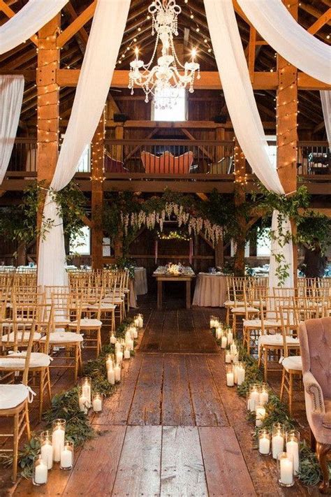 Top Rustic Indoor Wedding Arches And Aisle Ideas For Ceremony