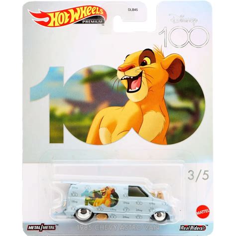 1985 Chevy Astro Van Simba Disney 100 Hot Wheels