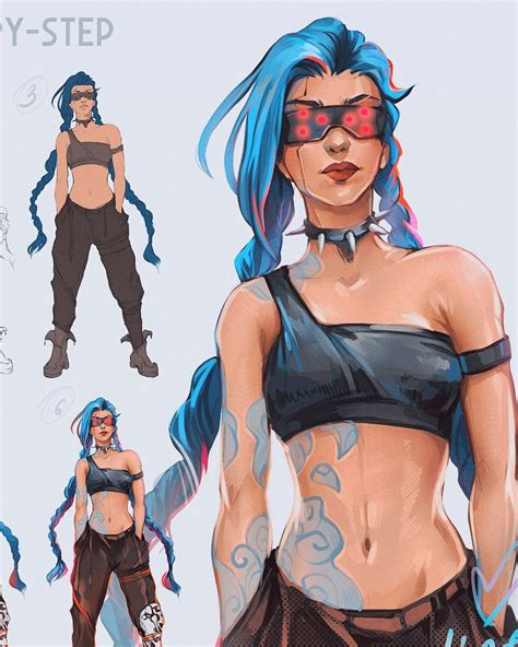 Ant On Twitter RT Evaline Art Jinx Step By Step For Boosty