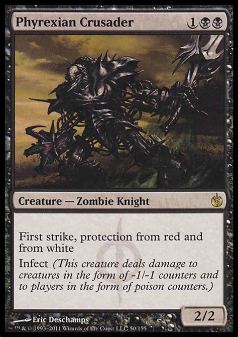 Phyrexian Crusader Price From Mtg Mirrodin Besieged