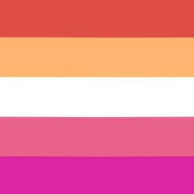 Lesbian Flag Color Picked From Mariposa Tumbex