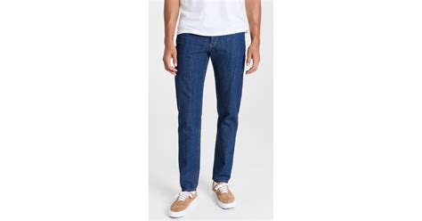 Naked Famous Easy Guy New Frontier Selvedge Jeans In Blue For Men Lyst