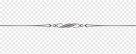 Beautiful Parting Line Curve Classical Graceful Png Pngwing