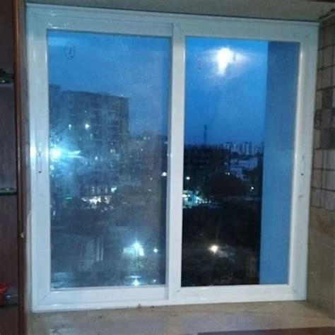 2 Track Upvc Sliding Glass Windows At Rs 550sq Ft Unplasticized Polyvinyl Chloride Sliding