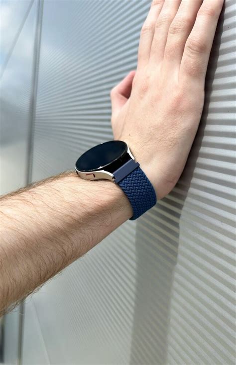 Xiaomi Amazfit Gts Verstellbares Gewebtes Nylonarmband Blau