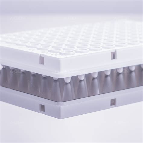 L Well Pcr Plate Semi Skirt Clear Markwhite Buy Pcr Plate