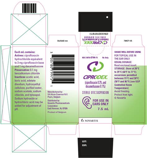 DailyMed - CIPRODEX- ciprofloxacin and dexamethasone suspension/ drops