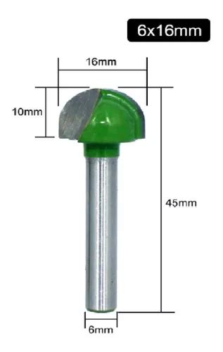 Fresa Redonda Mm Madeira Pvc Cnc Router Tupia Balnose