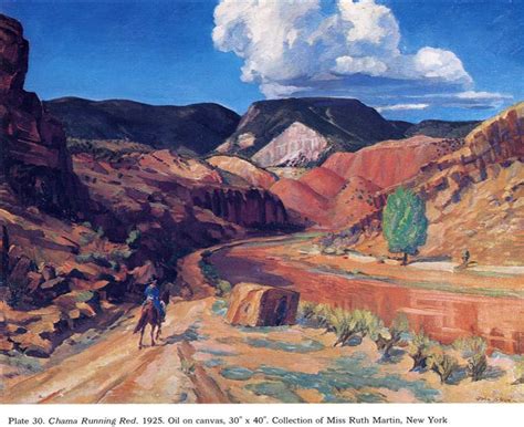 Chama Running Red 1925 John French Sloan WikiArt Org