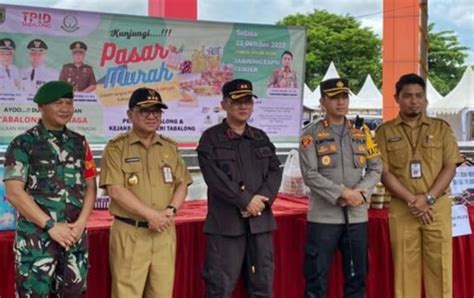 Gelar Pasar Murah Dengan Subsidi Harga Kabupaten Tabalong Tercatat