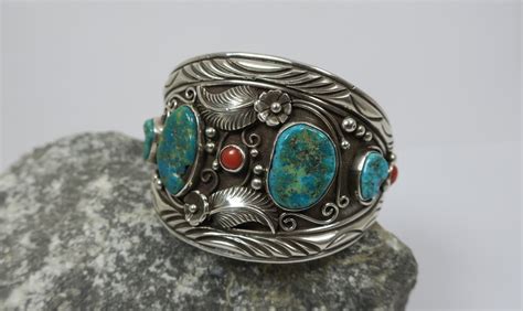 Vintage Armreif Armspange Sterling Silber W Zuni Navajo