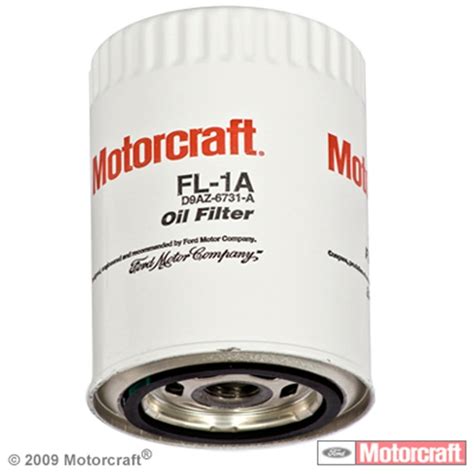 Motorcraft Oil Filter Fl A