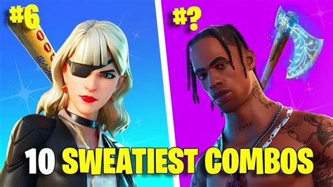 Top 10 Sweatiest Skin Combos In Chapter 4 Fortnite Youtube