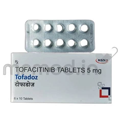 Tofacitinib Tablets 5mg at ₹ 370/stripe | Tofatas Tablet in Mumbai | ID ...