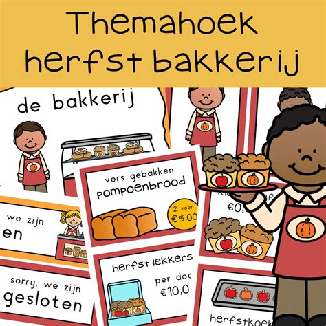 Herfst Bakkerij Klas Van Juf Linda