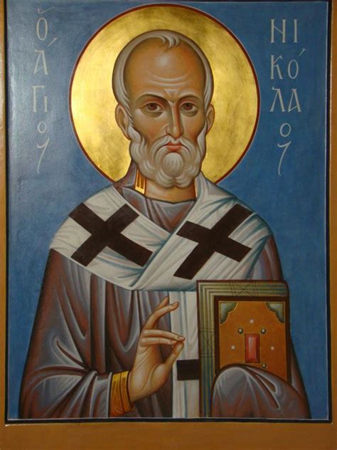 Saint Nicholas The Wonder Worker New Icon Orthodox Icons Byzantine