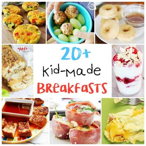 20+ Kid-Made Breakfast Recipes - In the Kids' Kitchen