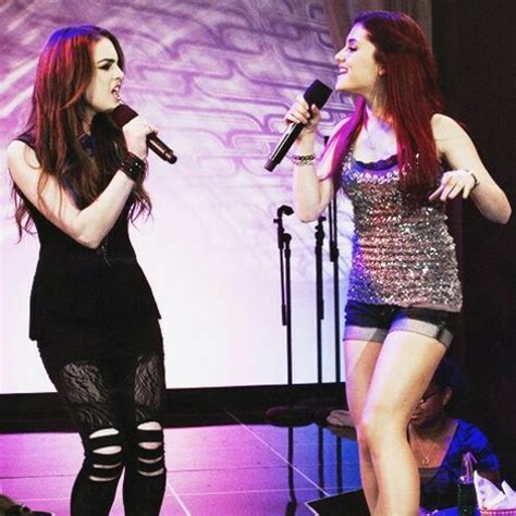 Elizabeth Gillies And Ariana Grande Give It Up