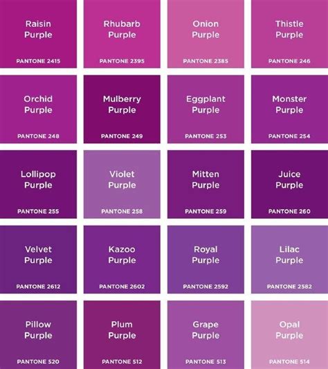 Pantone Colour Chart In 2021 Pantone Color Chart Color Names Chart Images