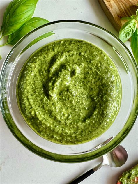 Italian Basil Pesto - Hungry Happens