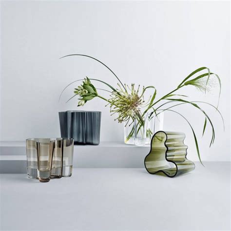 Buy Iittala Alvar Aalto Collection Vase Mm Moss Green Online