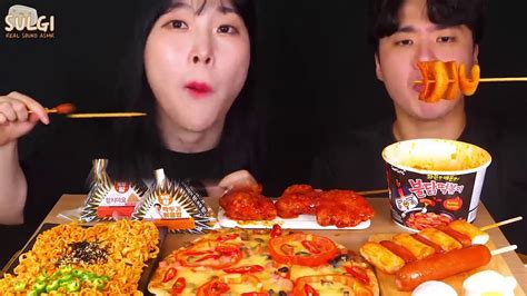 Asmr Mukbang Fried Chicken And