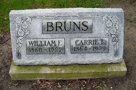 Caroline L Carrie Ertel Bruns 1864 1939 Find a Grave äreminne