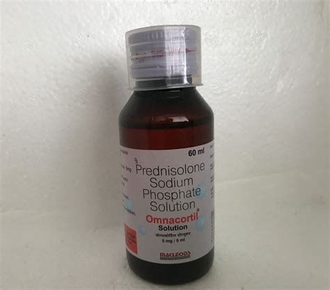 Omnacortil Oral Solution Prednisolone Tablet And Syrup Packaging Size