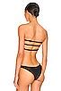 MIKOH Sunset Bikini Top In Noir REVOLVE