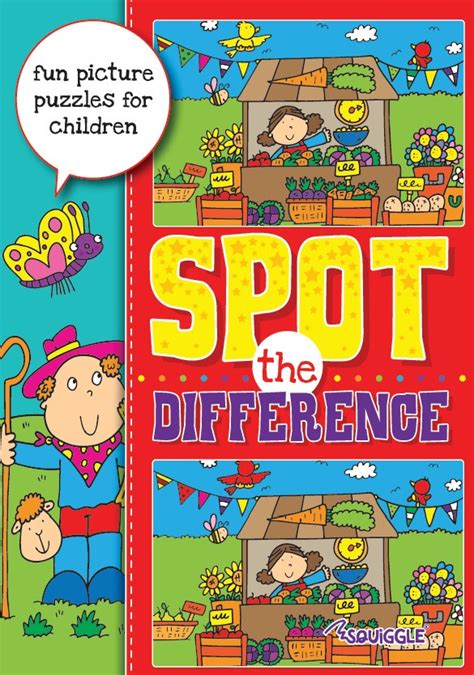 Spot The Difference Activity Book