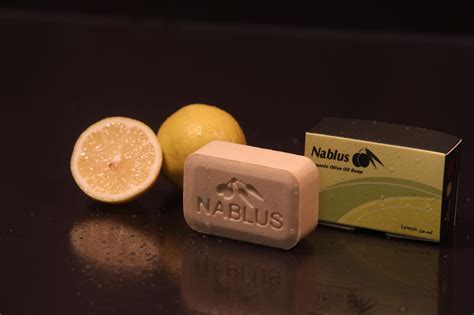 Lemon Organic Olive Oil Soap By Nablus Of Palestine Hadeel Fair