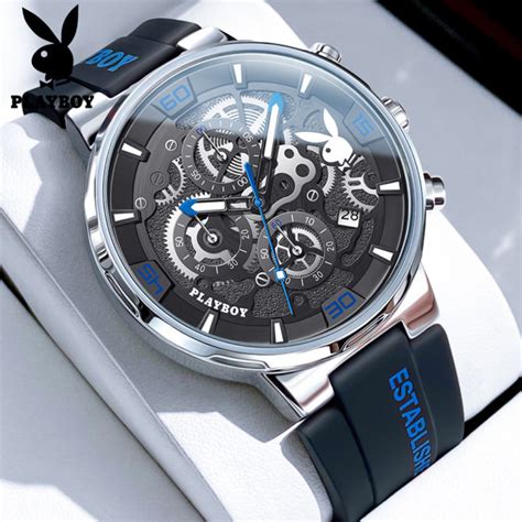 Playboy Watch For Mens Original Waterproof New Style Fashion Cool