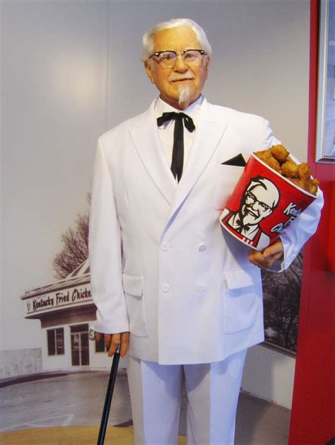 Harlan David Sanders Better Known As Colonel Sanders Founded