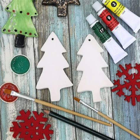 Ceramic Christmas Tree Diy Kit At Madeline Lee Blog