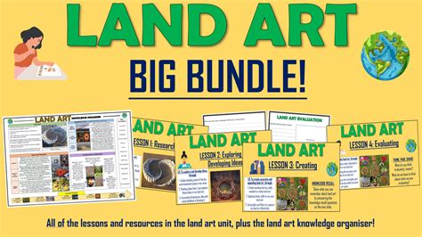 Land Art Earth Art Big Bundle Teaching Resources
