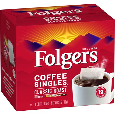 Folgers® Classic Roast® Coffee Singles Smartlabel™