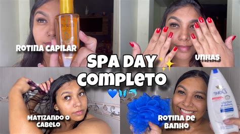 Spa Day Em Casa Rotina De Autocuidado 💆🏽‍♀️🧼 Autocuidado Spaday Youtube