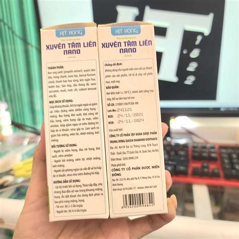 Mua Xịt họng Xuyên Tâm Liên Nano Antivir 30ml thảo mọc keo ong xanh hỗ ...