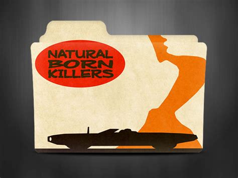 Natural Born Killers 1994 Folder Icon V2 By Cocaaaine On Deviantart