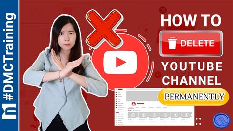 How To Delete Your Youtube Channel Delete Youtube Channel Permanently